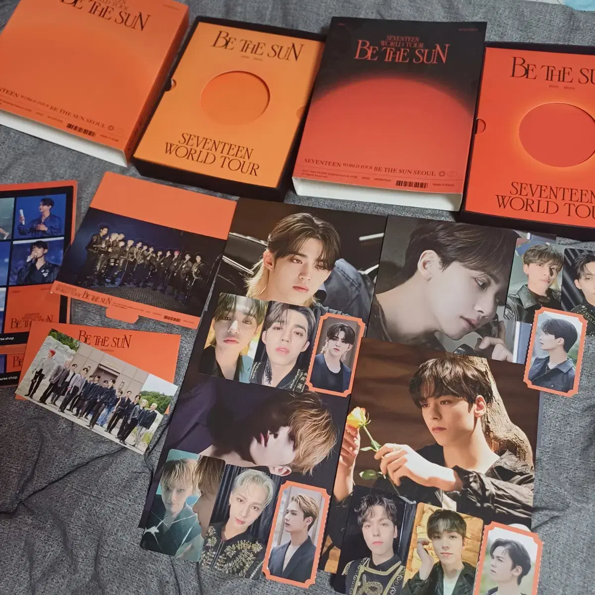 Seventeen Beyond the Sun DVD+Deco photocard buncheol