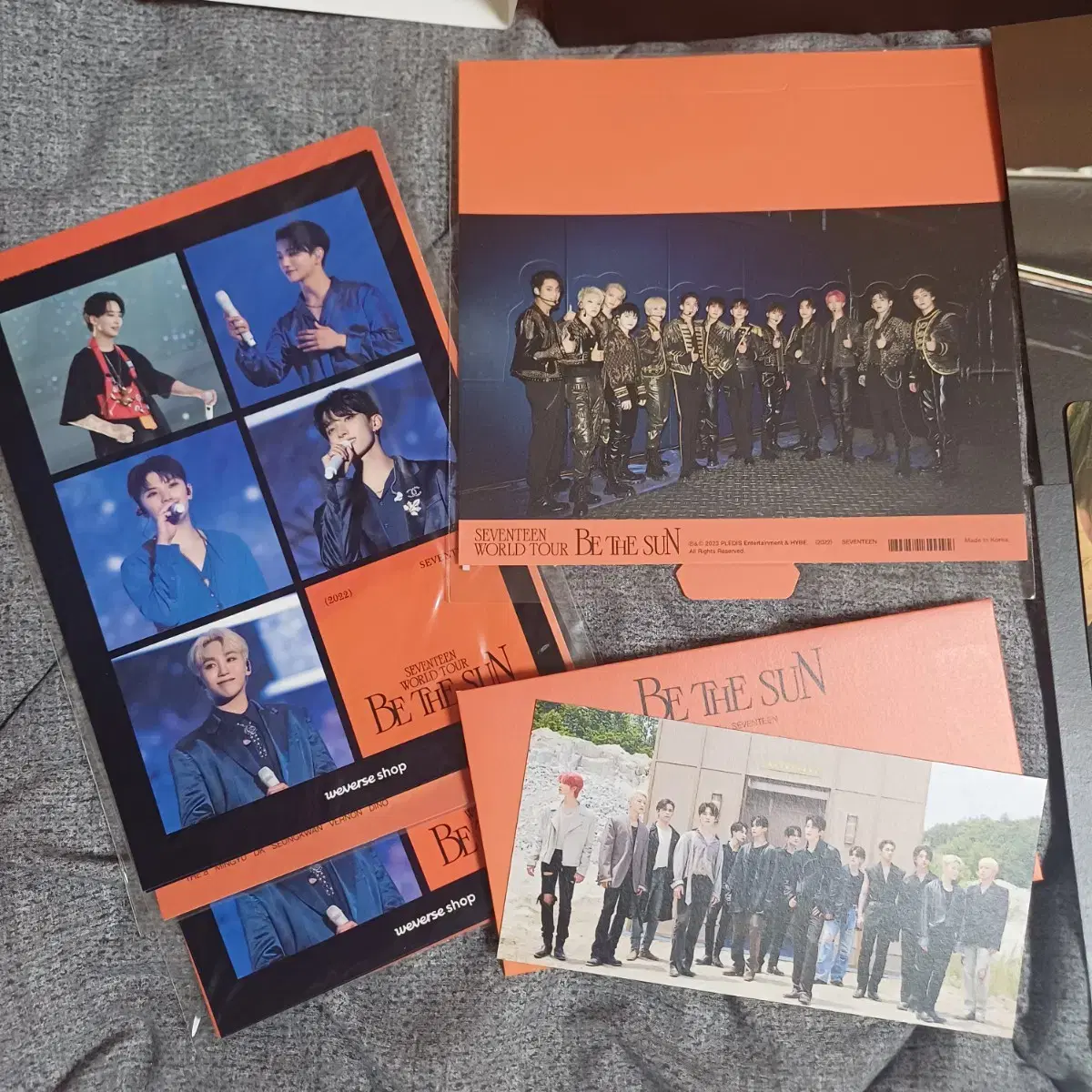 세븐틴 비더썬 DVD+디코 포카 분철