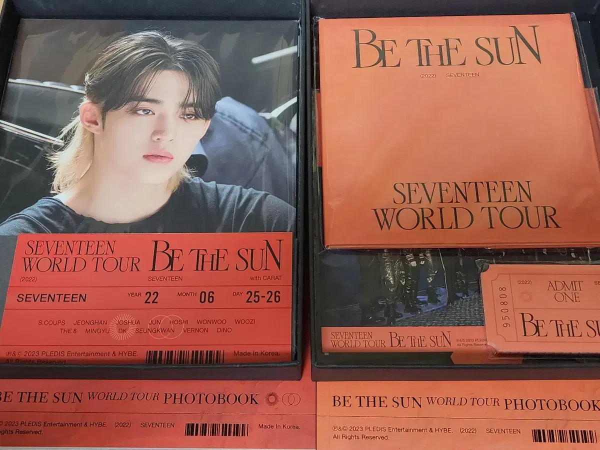 Seventeen Beyond the Sun dvd Deco photocard buncheol wts (FML ld Carat Vahn Album