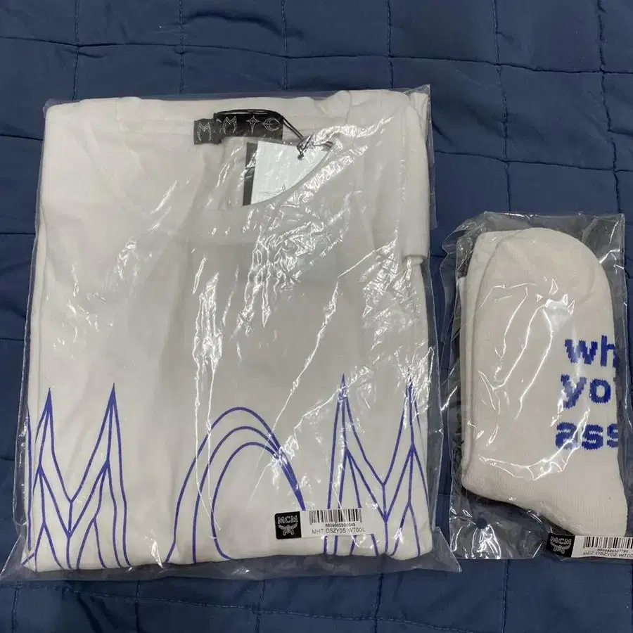 떠그클럽 X MCM 반팔L+양말 세트