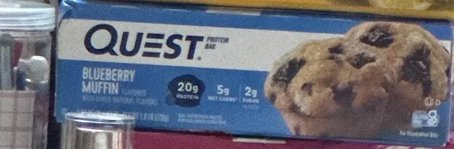 Quest Bar Blueberry Muffin