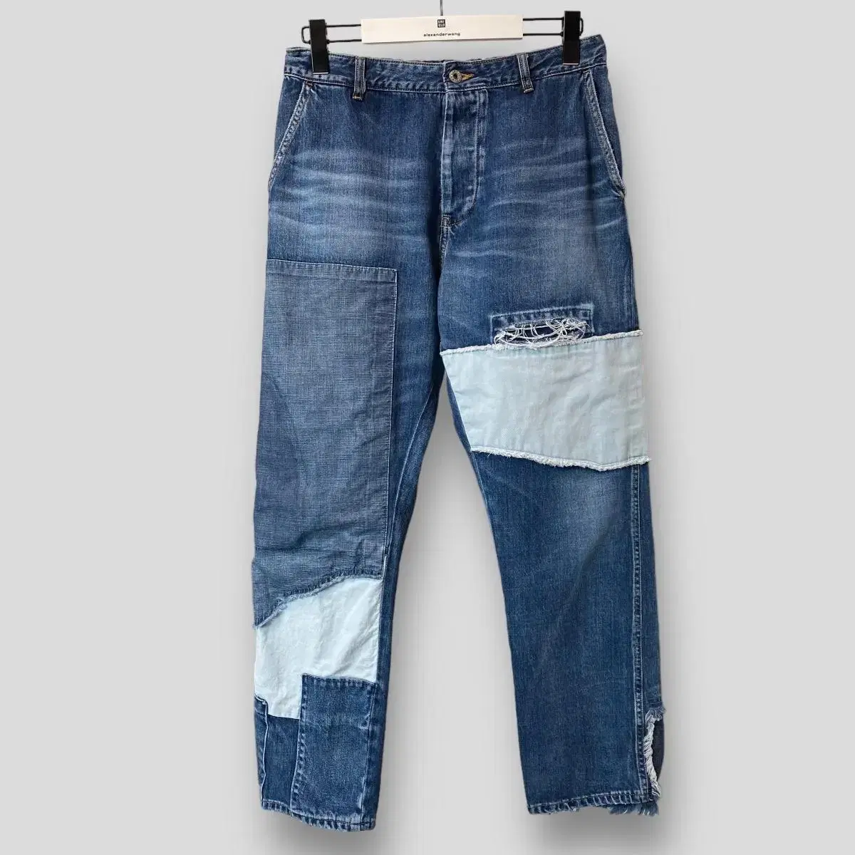 (3)AOZORA BLUE HEAVEN Patchwork Selvedge Denim