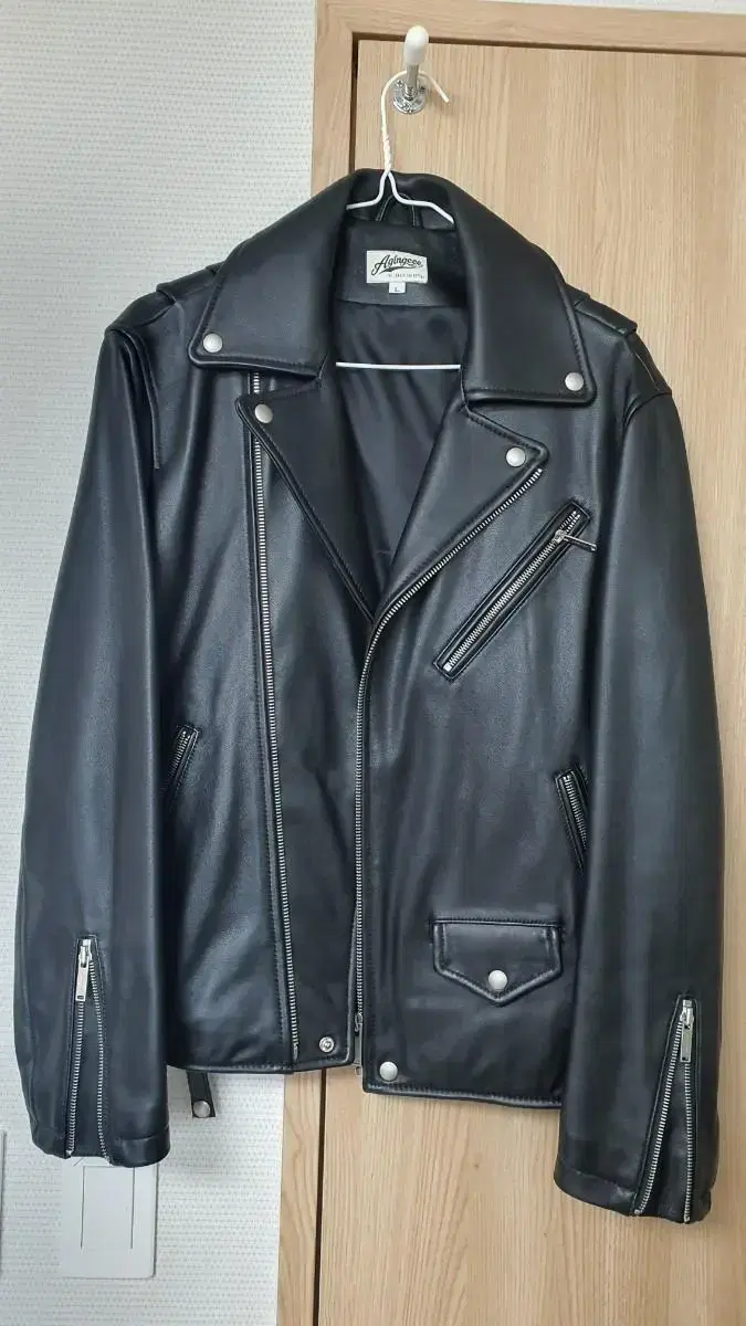 Aging CCC Double Rider Leather Jacket size L