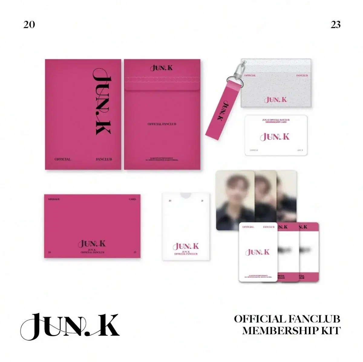 Jun. K Fan Club 1 Kit