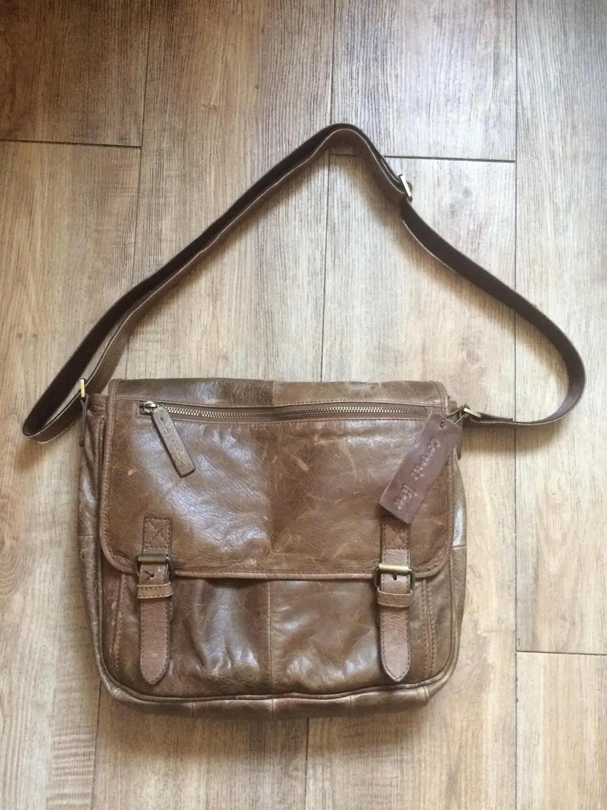 (One-time use) Nubuck Crossbody Bag(Brown) Unfo45,000