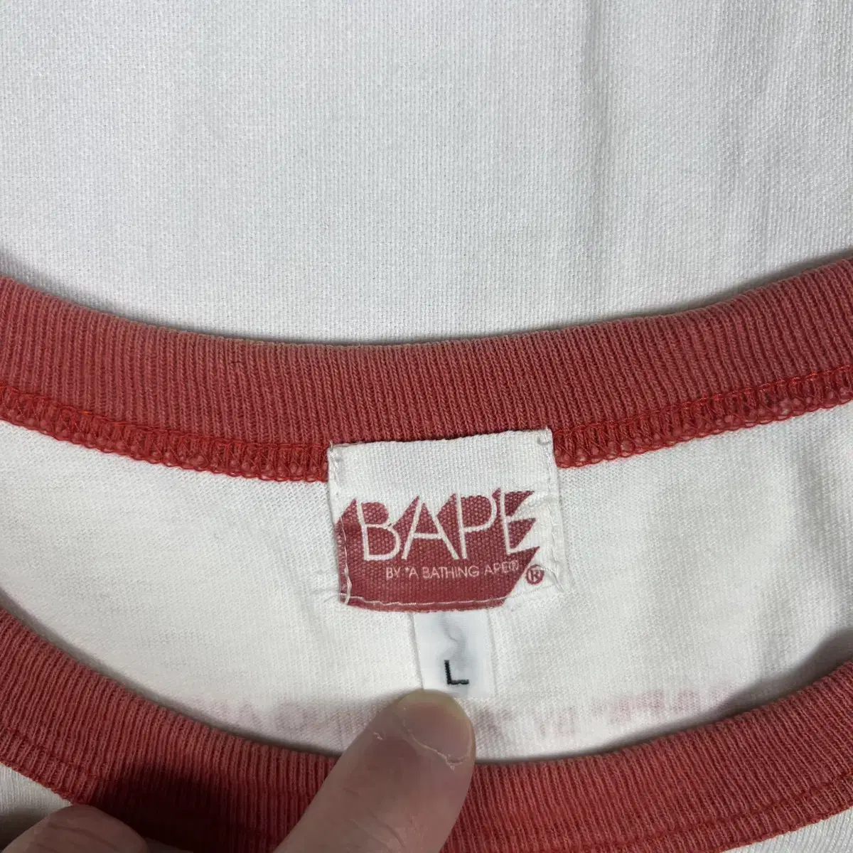 2005년도 베이프 bape og 박스 카모패턴 반팔티