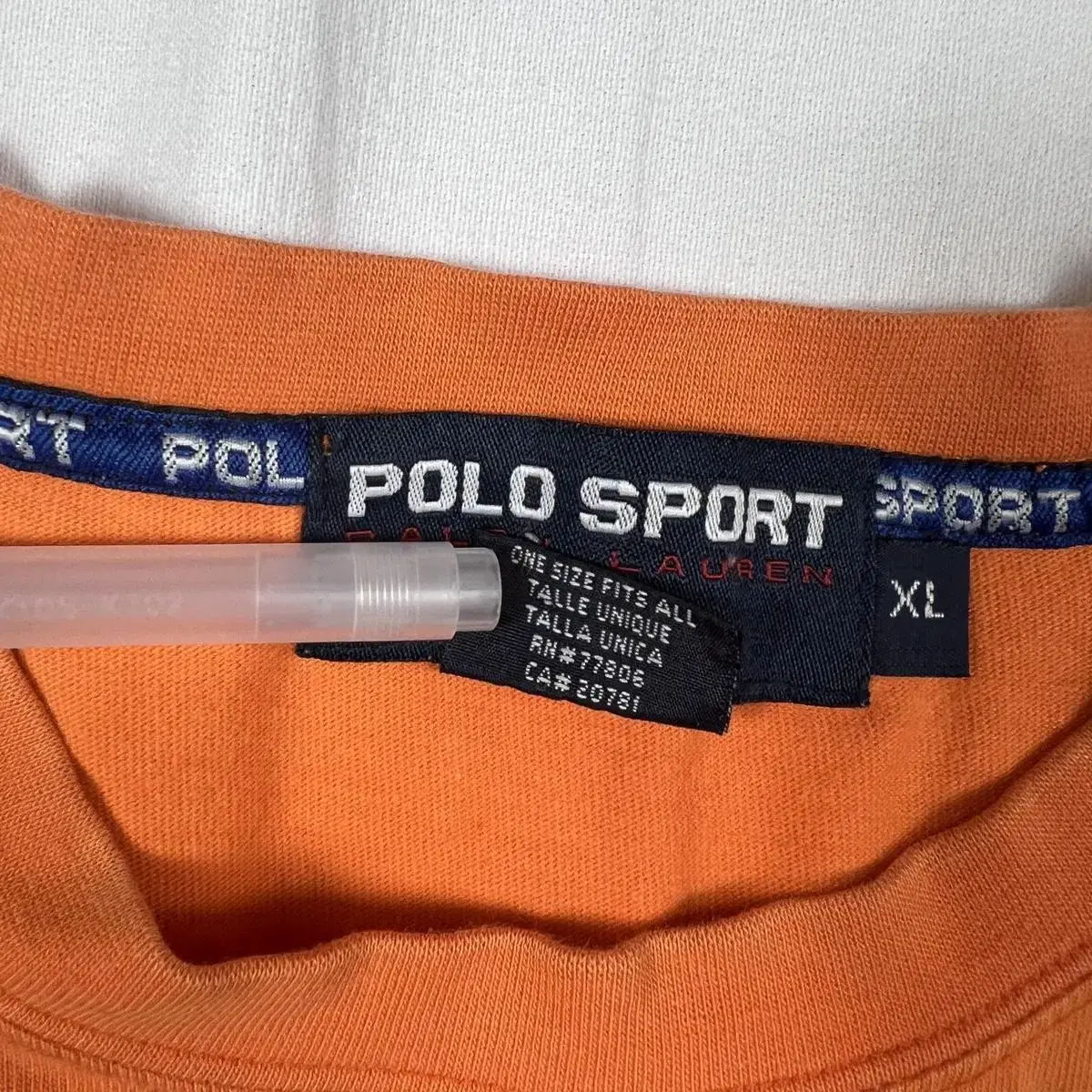 90s 폴로스포츠 polo sport 쉴드 빅로고 반팔티