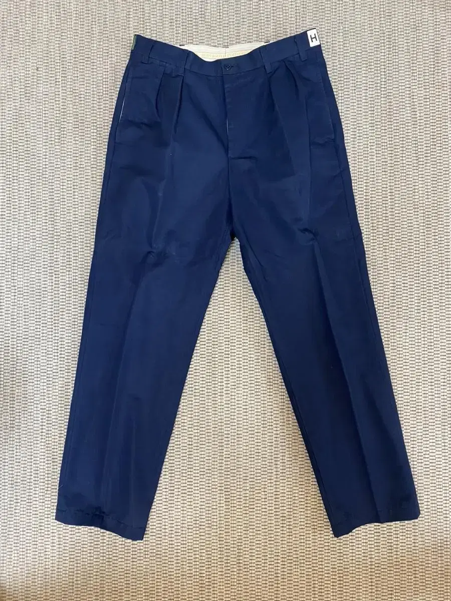 Heritage Floss Navy Linen Pants 31