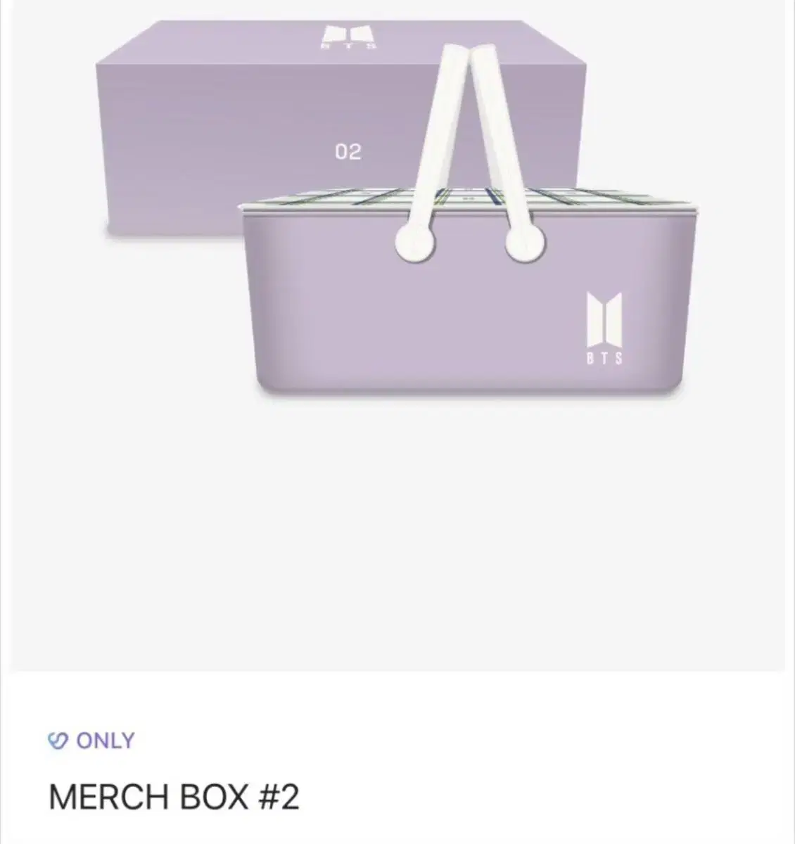 Bangtan sealed Munchbox #02 Picnic Set