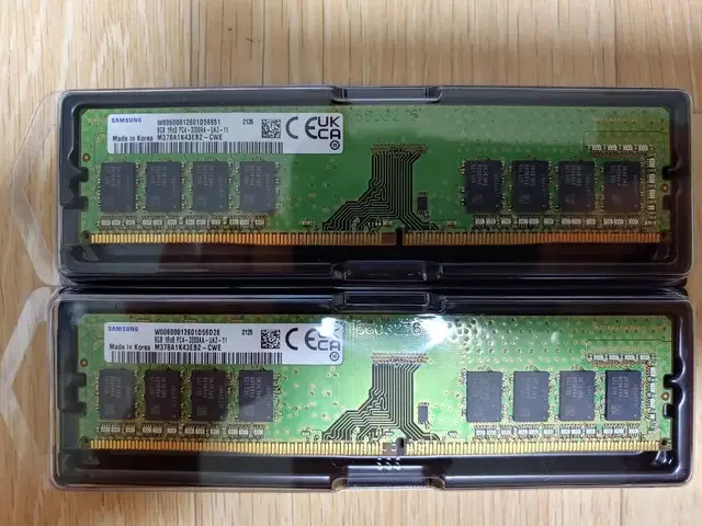 삼성 ddr4 3200 8g 팝니다(램케이스)