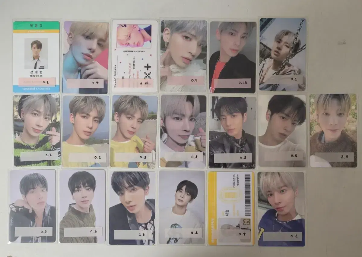 투바투 태현포카txt 투모로우바이투게더 포토카드 photocard