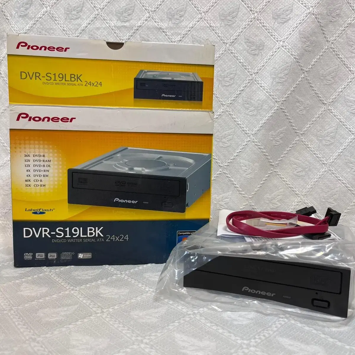 (새상품) 파이오니아 DVD/CD Writer DVR-S19LBK