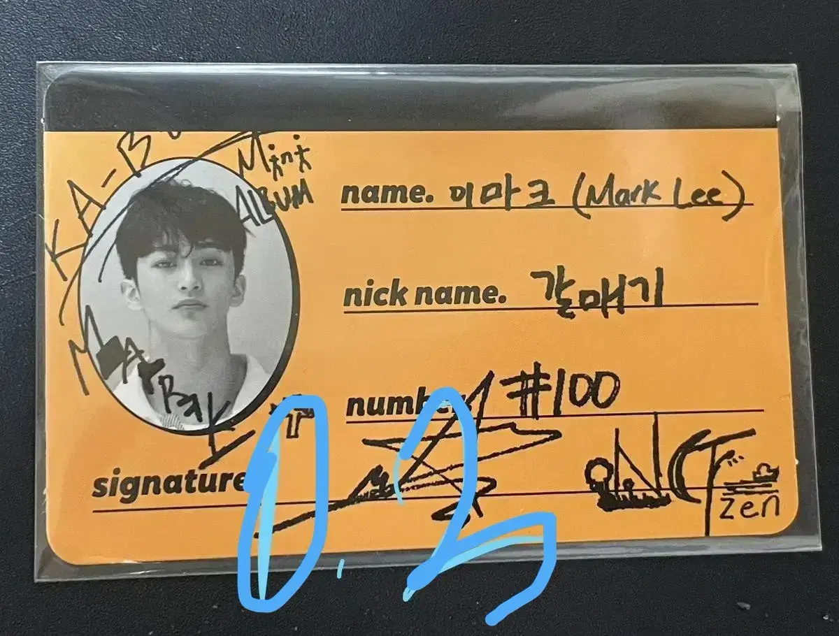 nct mark transfer wigocup name kard