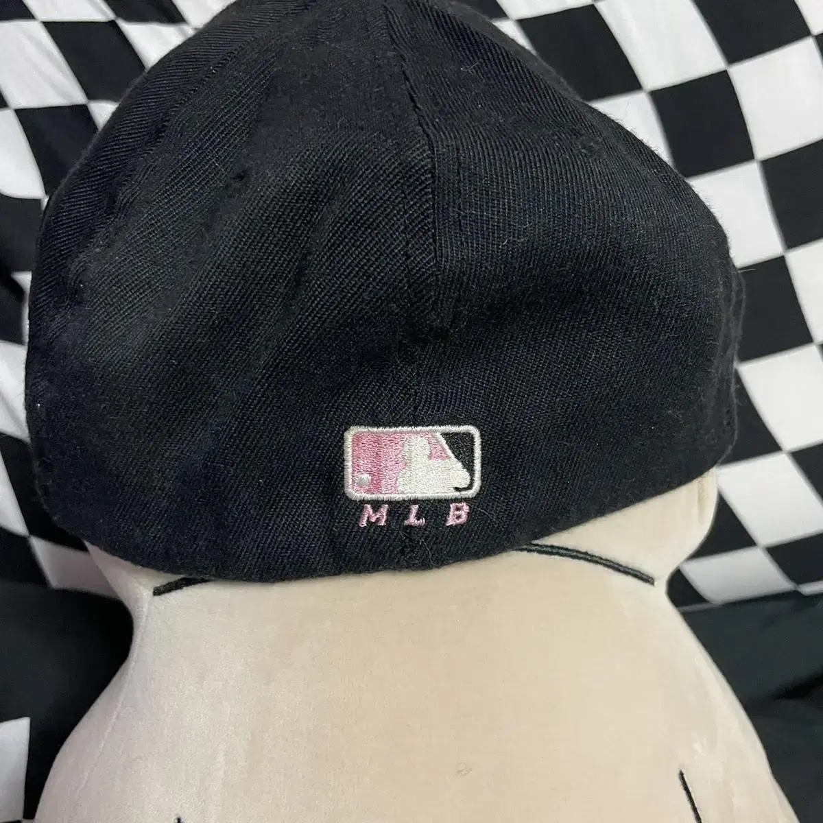 엠엘비 MLB 양키스 자수 라운드 밴딩 캡모자 블랙XS-S(HU12955