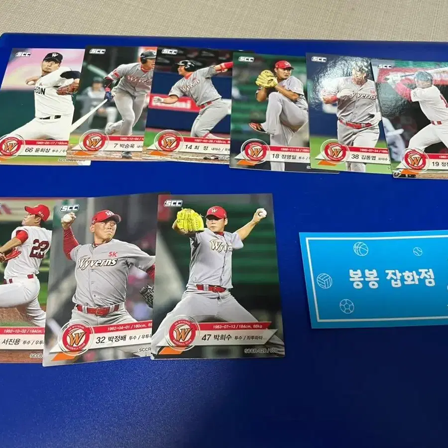 KBO 프로야구 스포츠카드 SK와이번즈