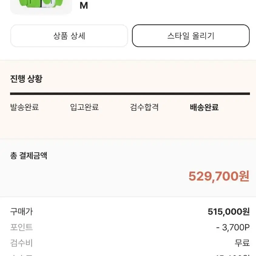 [M] 20FW 슈프림 노스페이스 S로고 라임 후리스