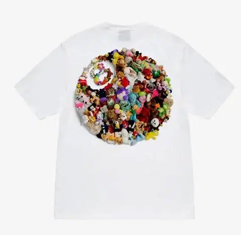 Stussy Plush T-Shirt White XXL