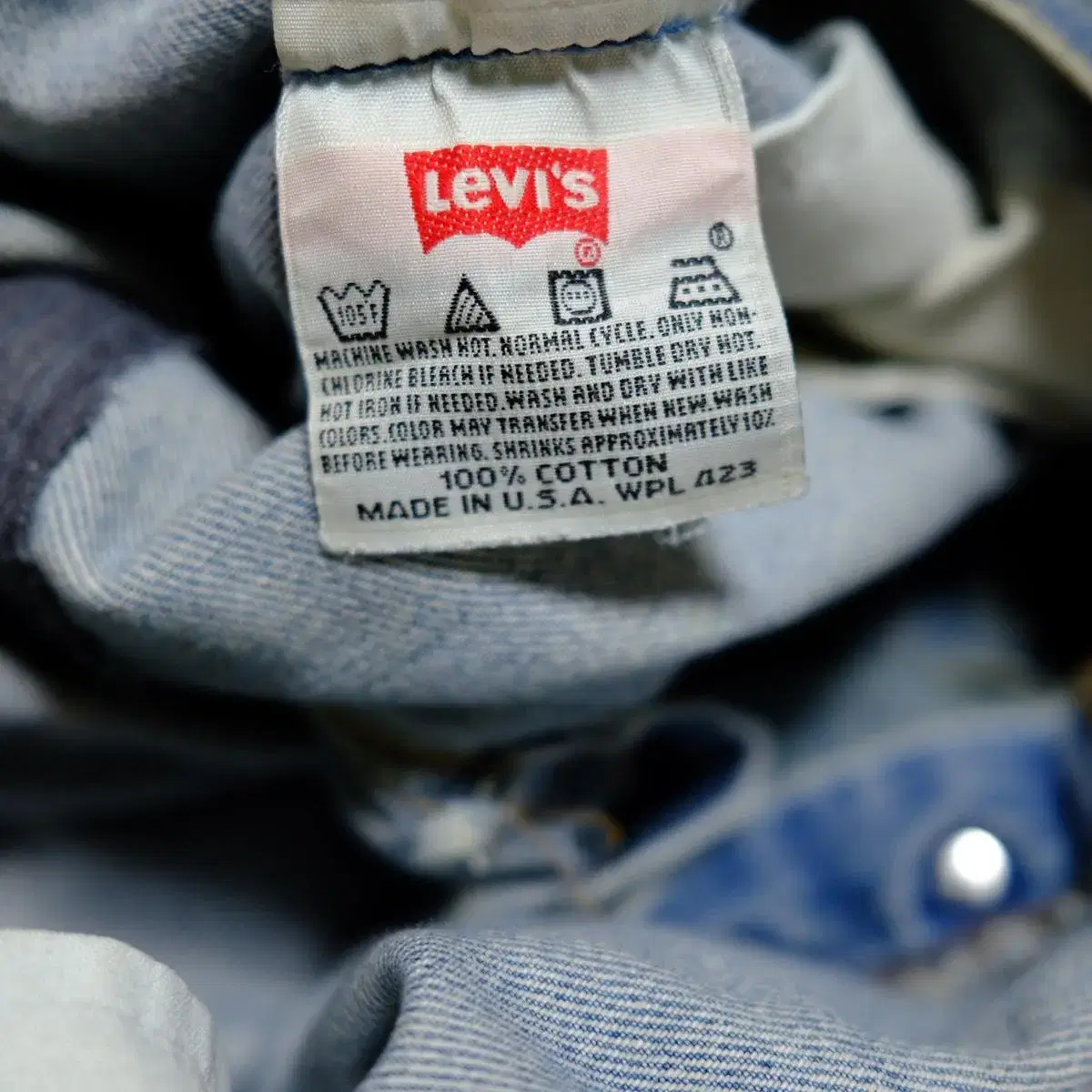 90s Levis 501xx Usa W36 (실사이즈33~34) 콘밀원단