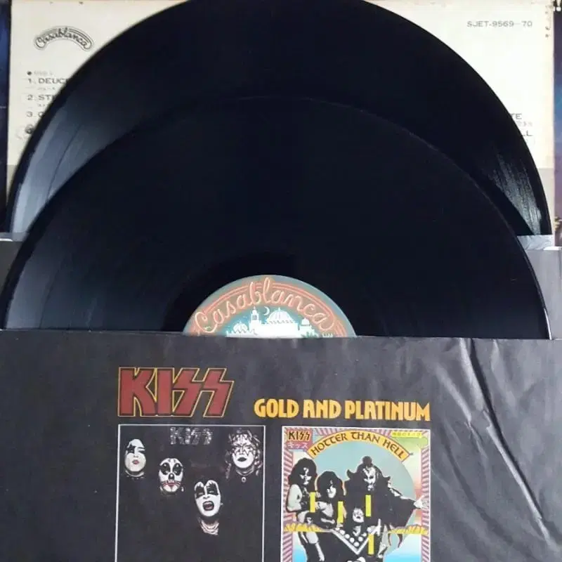 KISS - ALIVE 2LP(GF.일본초반)