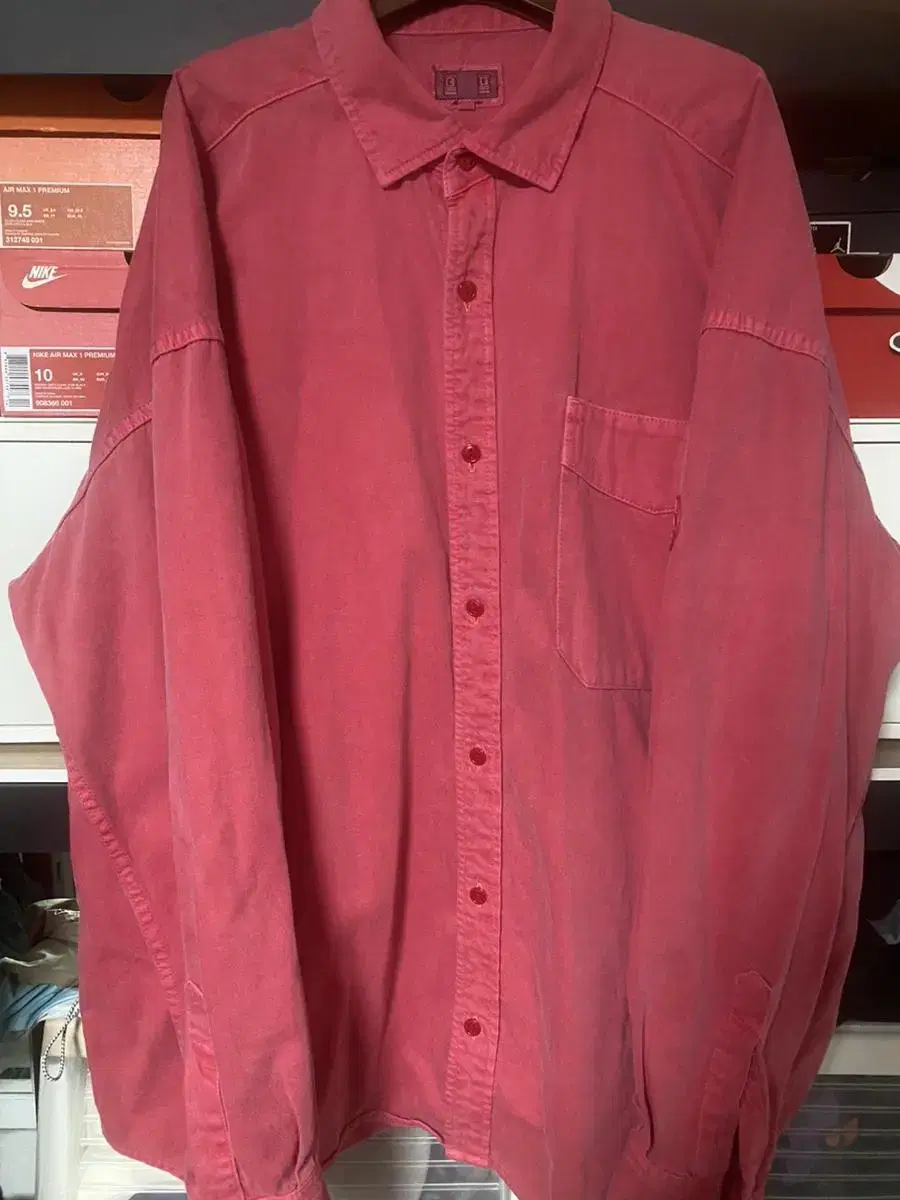 Carvemt Shirt Vintage Red (XL)