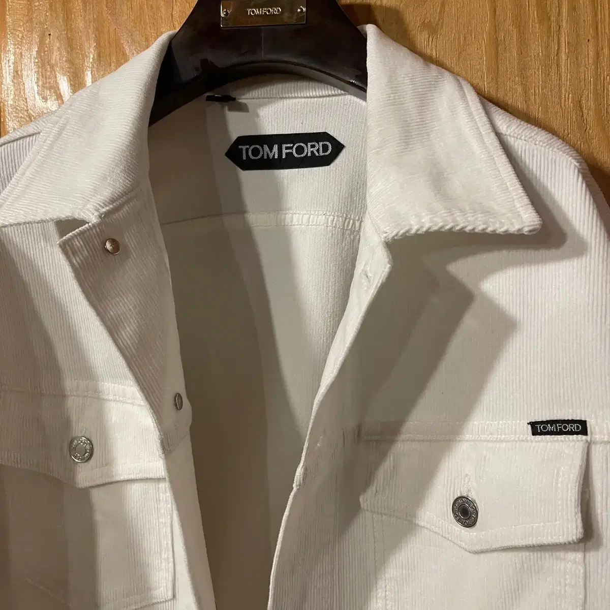 Tom Ford White Trekker Jacket sells out.