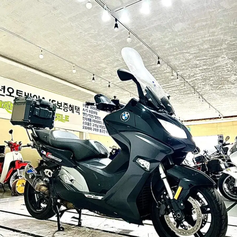 ( BMW ) C 650 스포츠 17년식 떼르미뇨미 부산울산대구창원서울