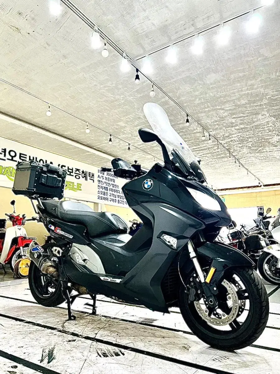 ( BMW ) C 650 스포츠 17년식 떼르미뇨미 부산울산대구창원서울