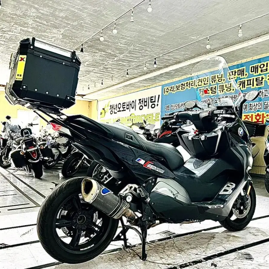 ( BMW ) C 650 스포츠 17년식 떼르미뇨미 부산울산대구창원서울