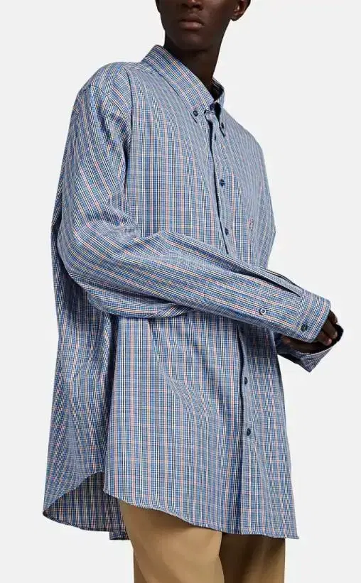 Gucci Oversized check shirt - bloo