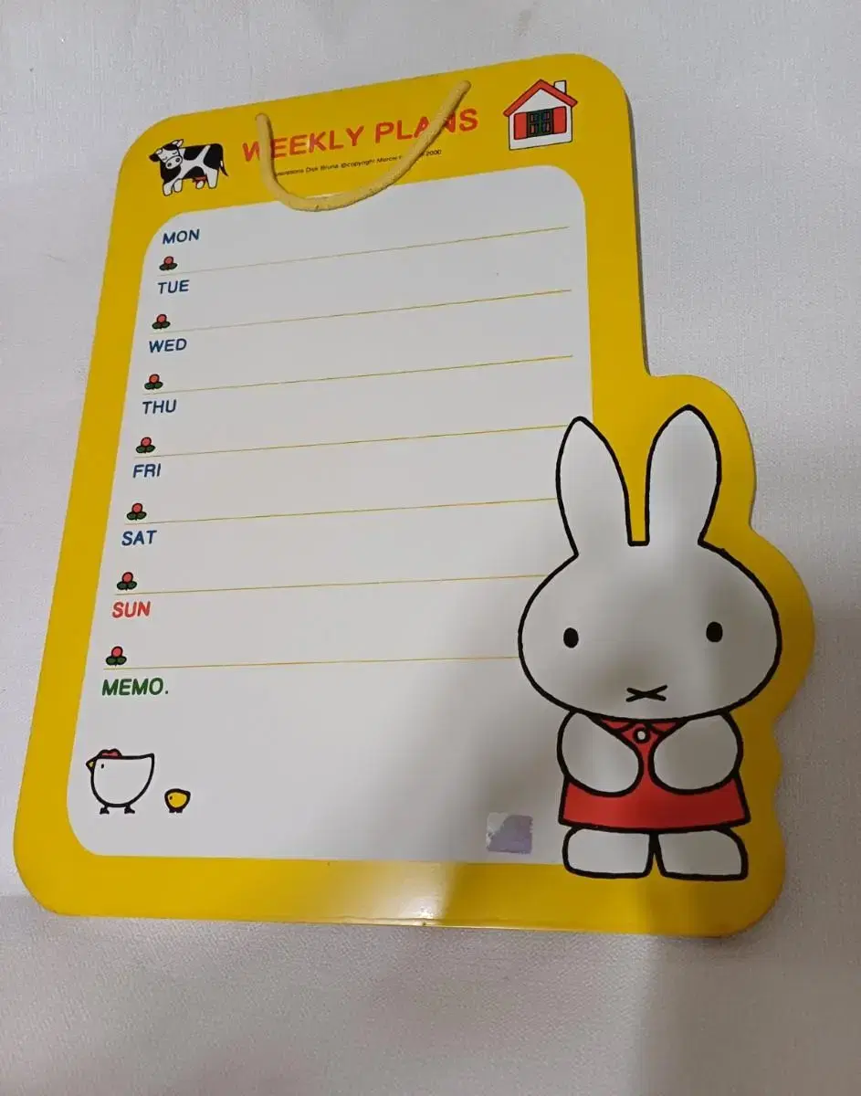 미피 miffy 메모장 패드 인테리어 소품 고전문구