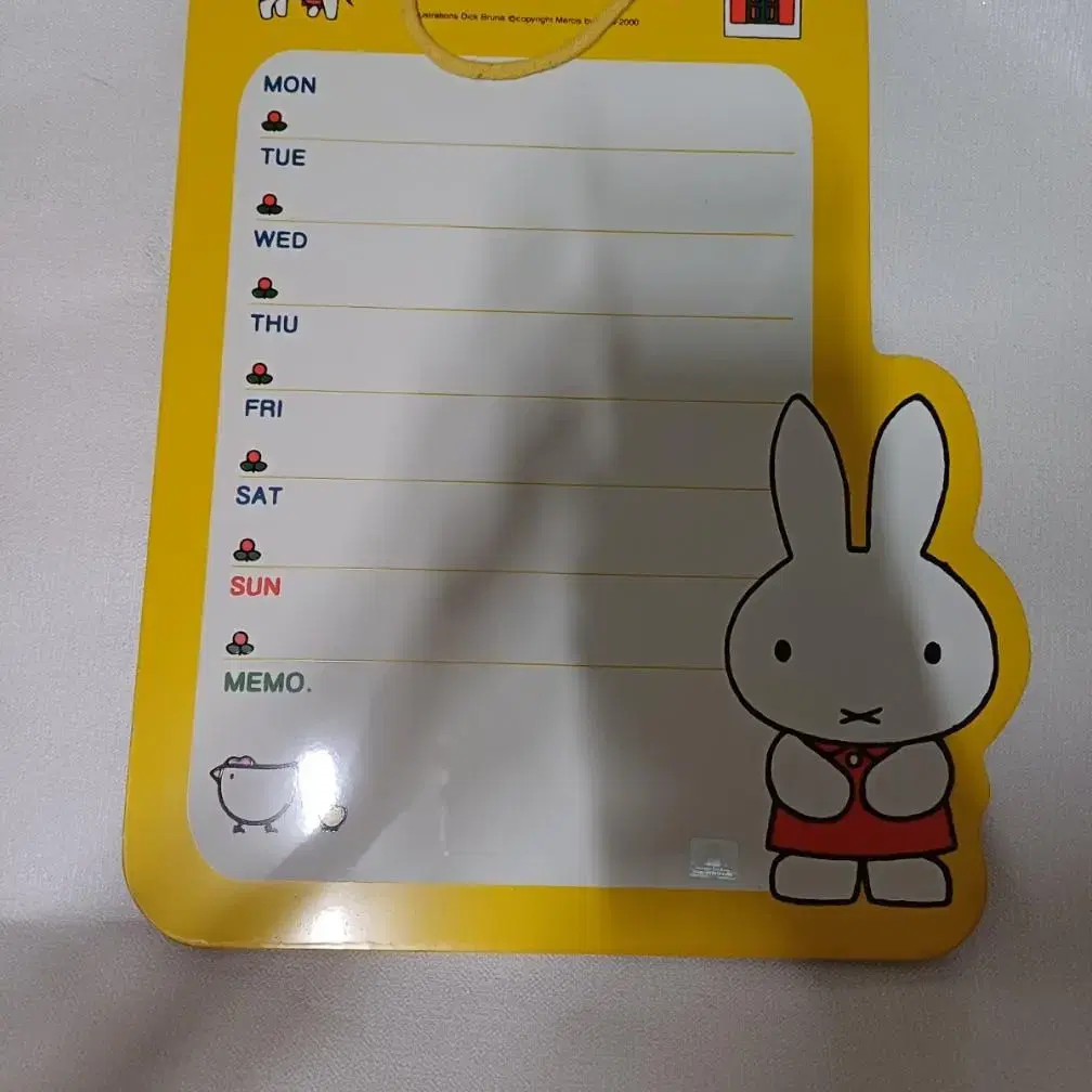 미피 miffy 메모장 패드 인테리어 소품 고전문구