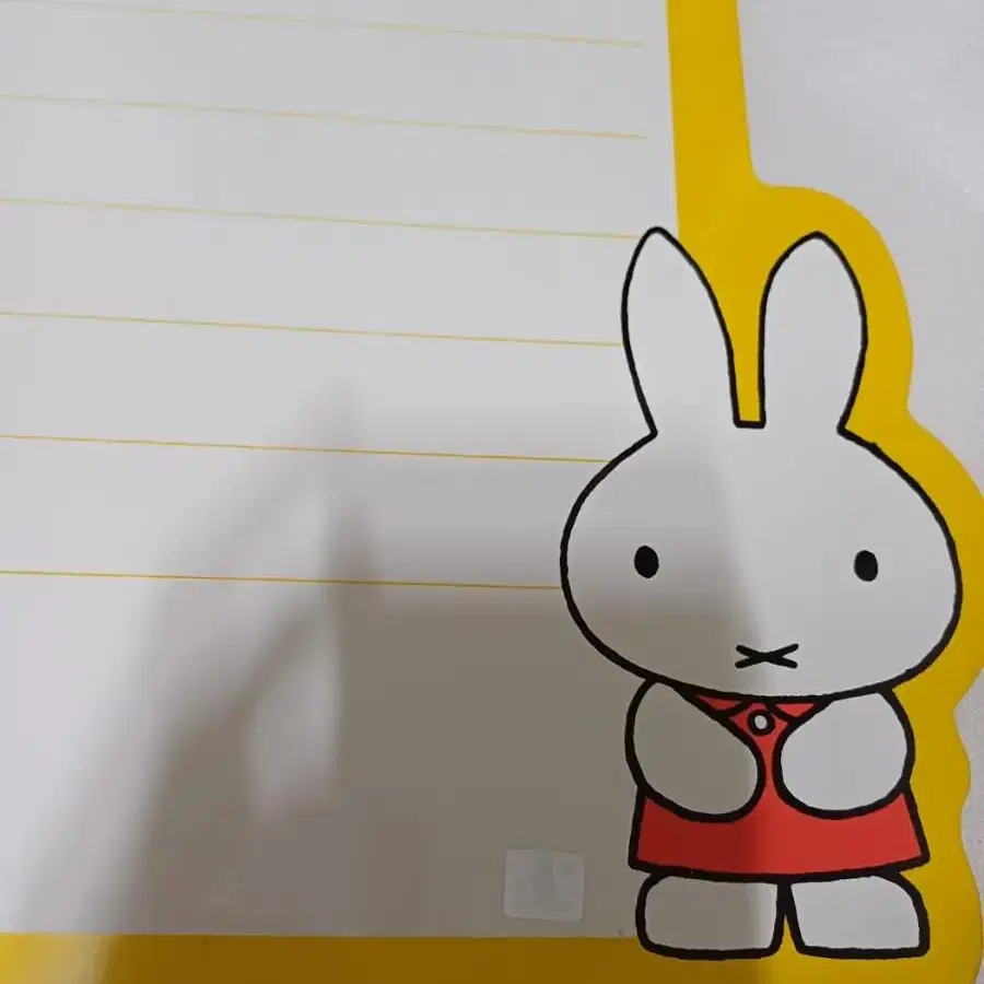 미피 miffy 메모장 패드 인테리어 소품 고전문구