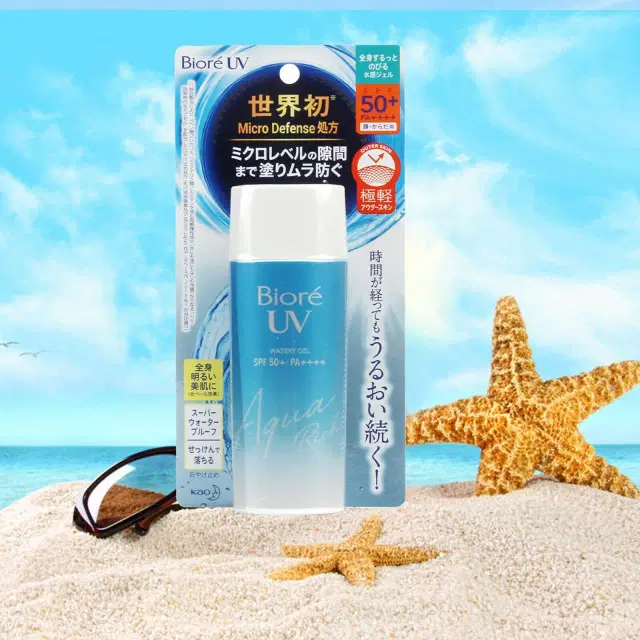 내돈내산 비오레 UV 아쿠아리치 워터리 젤 SPF50+ 90mL