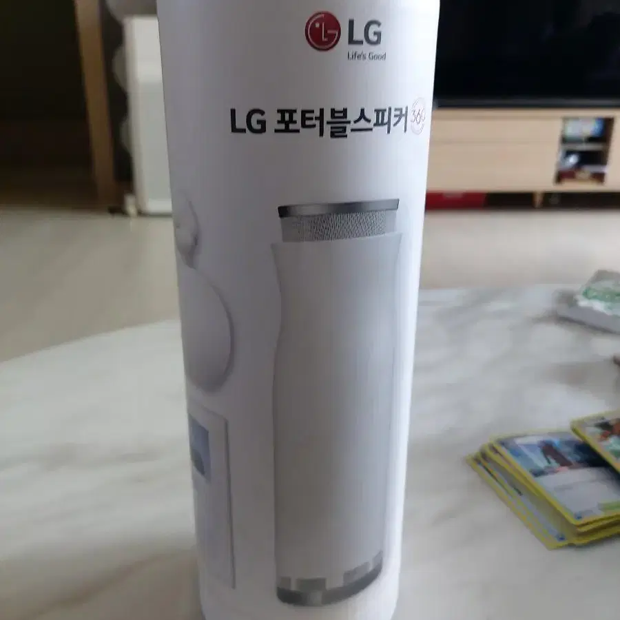 LG 포터블 스피커 360' 새제품