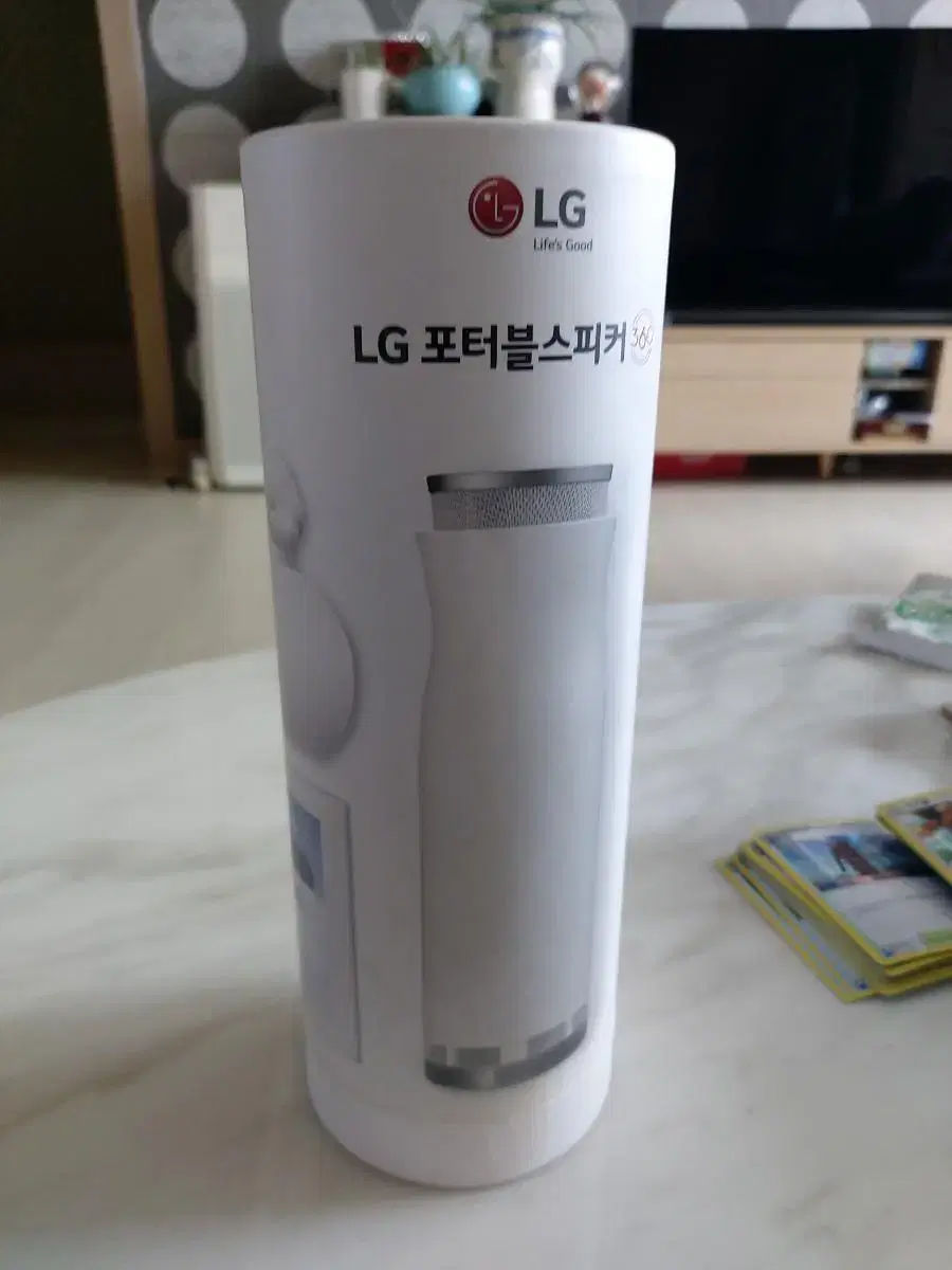 LG 포터블 스피커 360' 새제품