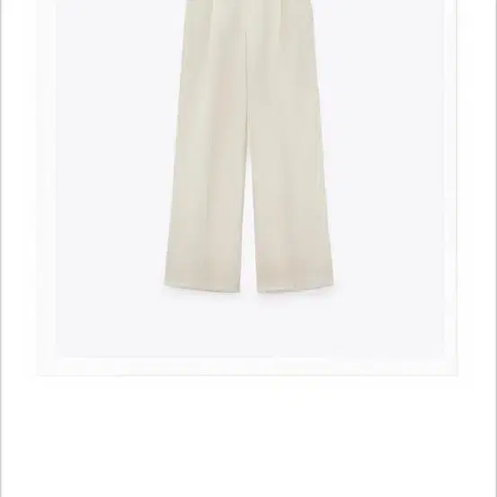 자라 zara full length 크림 xs