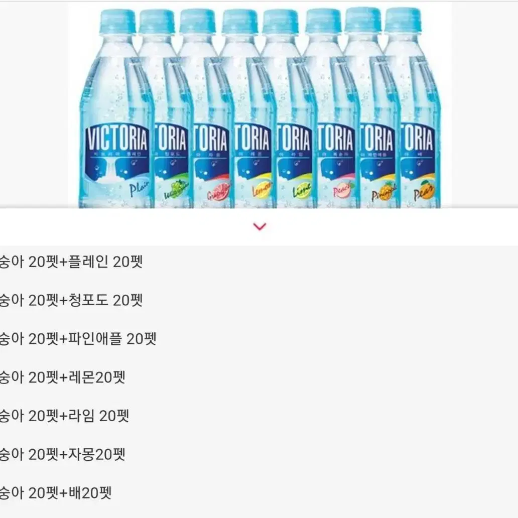 단하루~빅토리아 탄산수 500ml x  40병