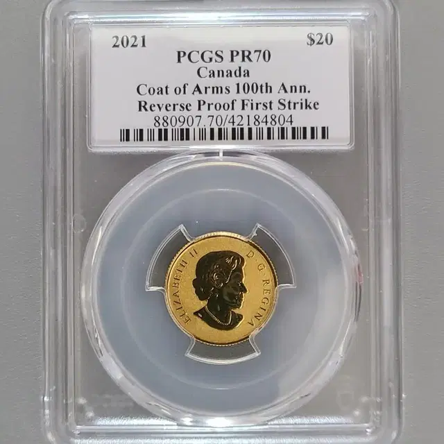 골드코인 희귀예술품 PCGS PR70등급