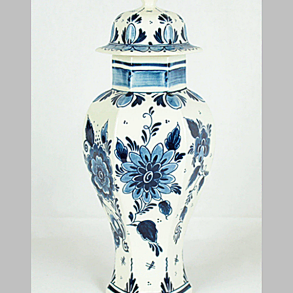 네덜란드 도자기 화병 로열 블루 델프트 Royal Delft