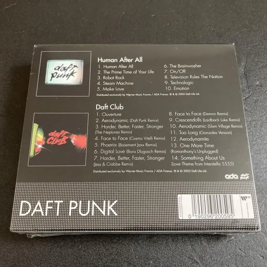 다프트펑크-Human After All/Daft Club 미개봉2CD