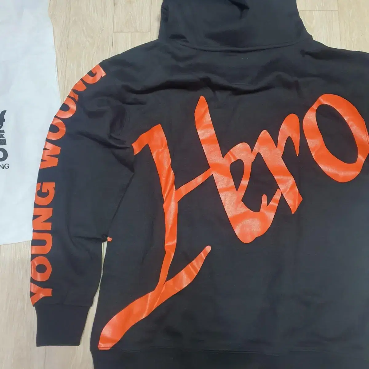 Youngwoong Lim Heroic Age HERO Black Hoodie