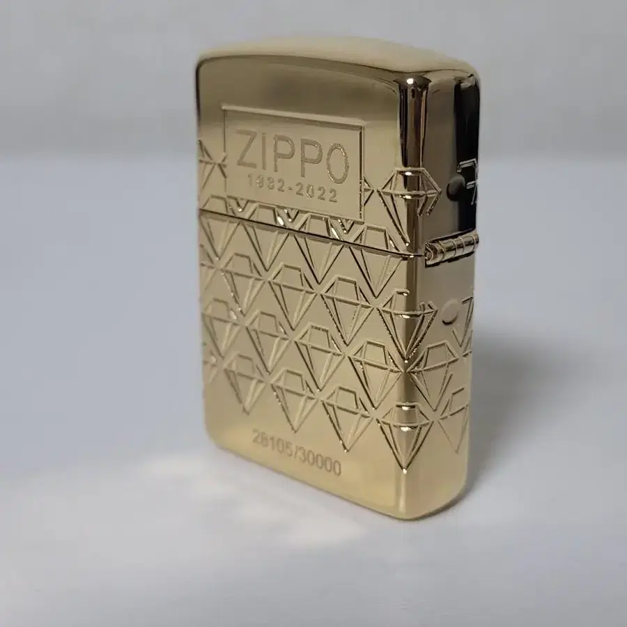 한정판 49866 ZIPPO 90TH COY GOLD W SERIALI