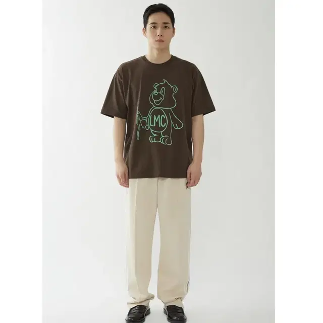 LMC 반팔 티셔츠 (LMC CANDEL BEAR TEE brown)