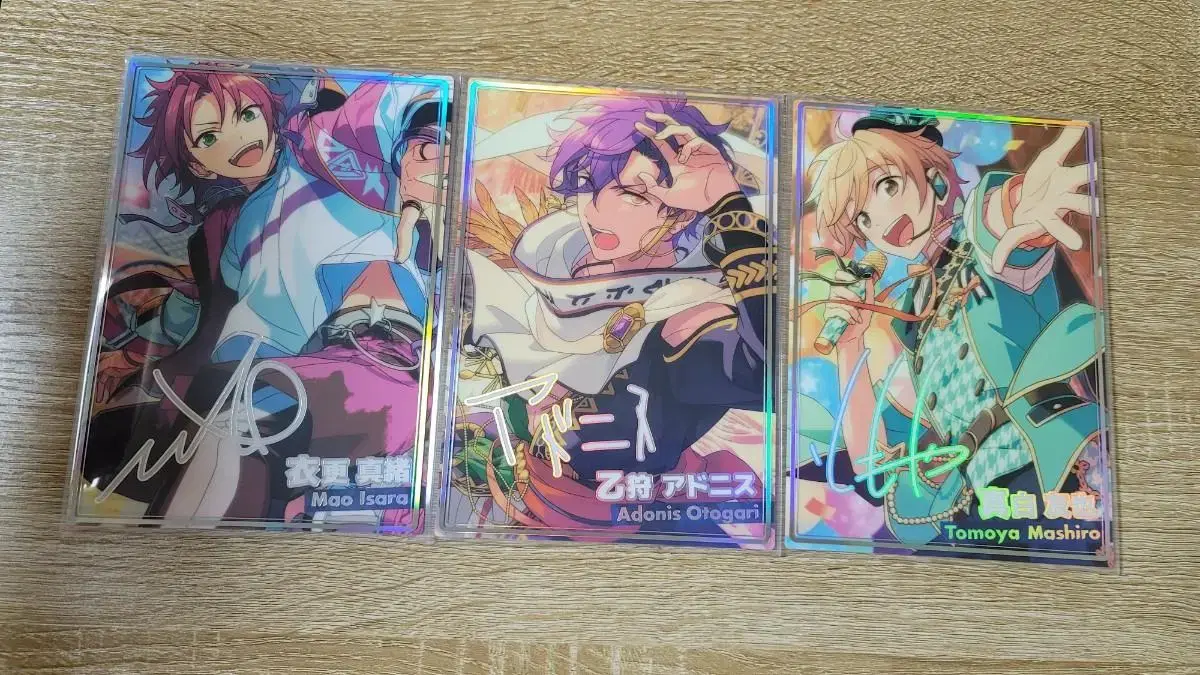 Angsta Potolate Mao, Adonis, Tomoya