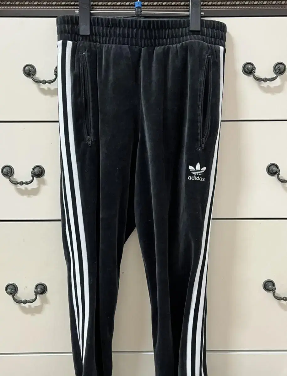 Adidas velour training pants