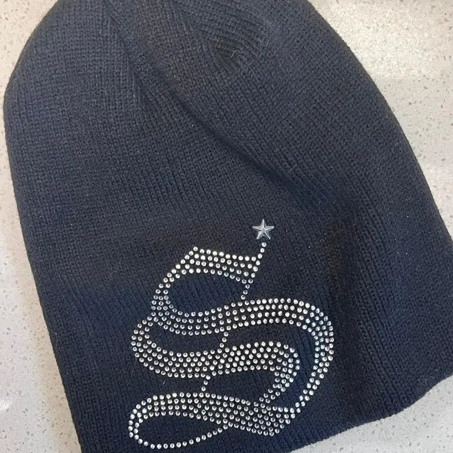 S logo beanie 비니