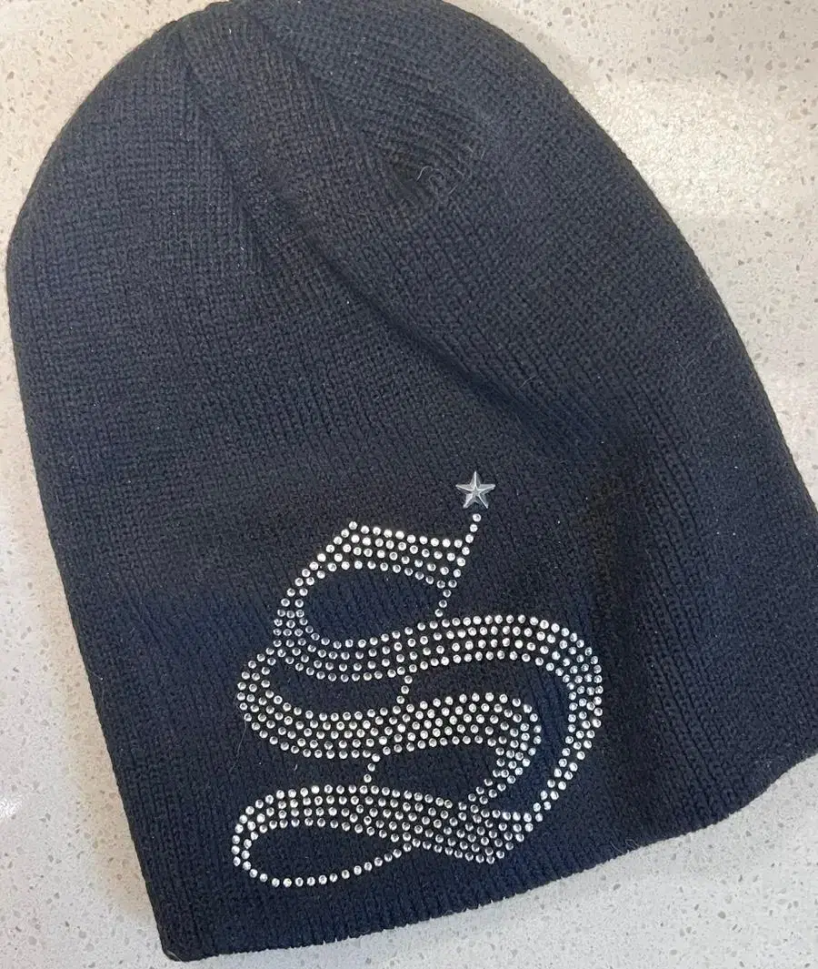 S logo beanie 비니