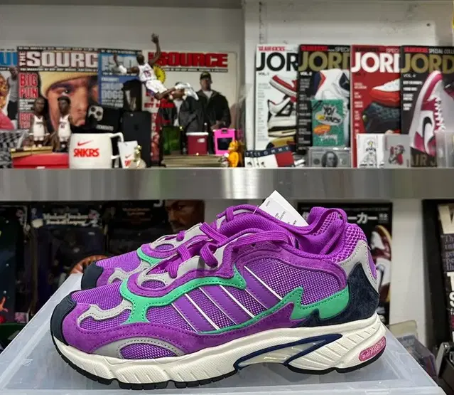 adidas temper run shock purple 아디다스 템퍼런