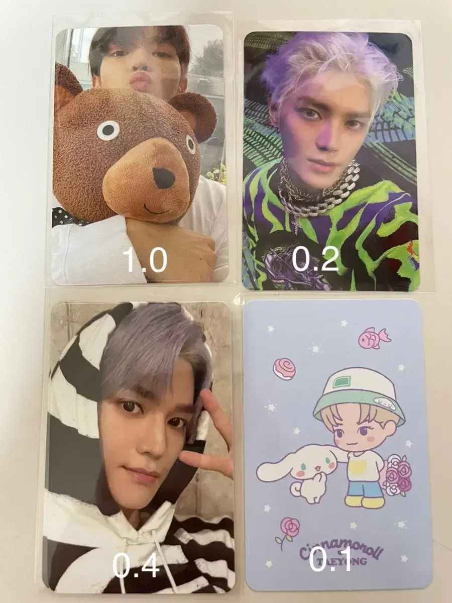 nct taeyong photocard wts