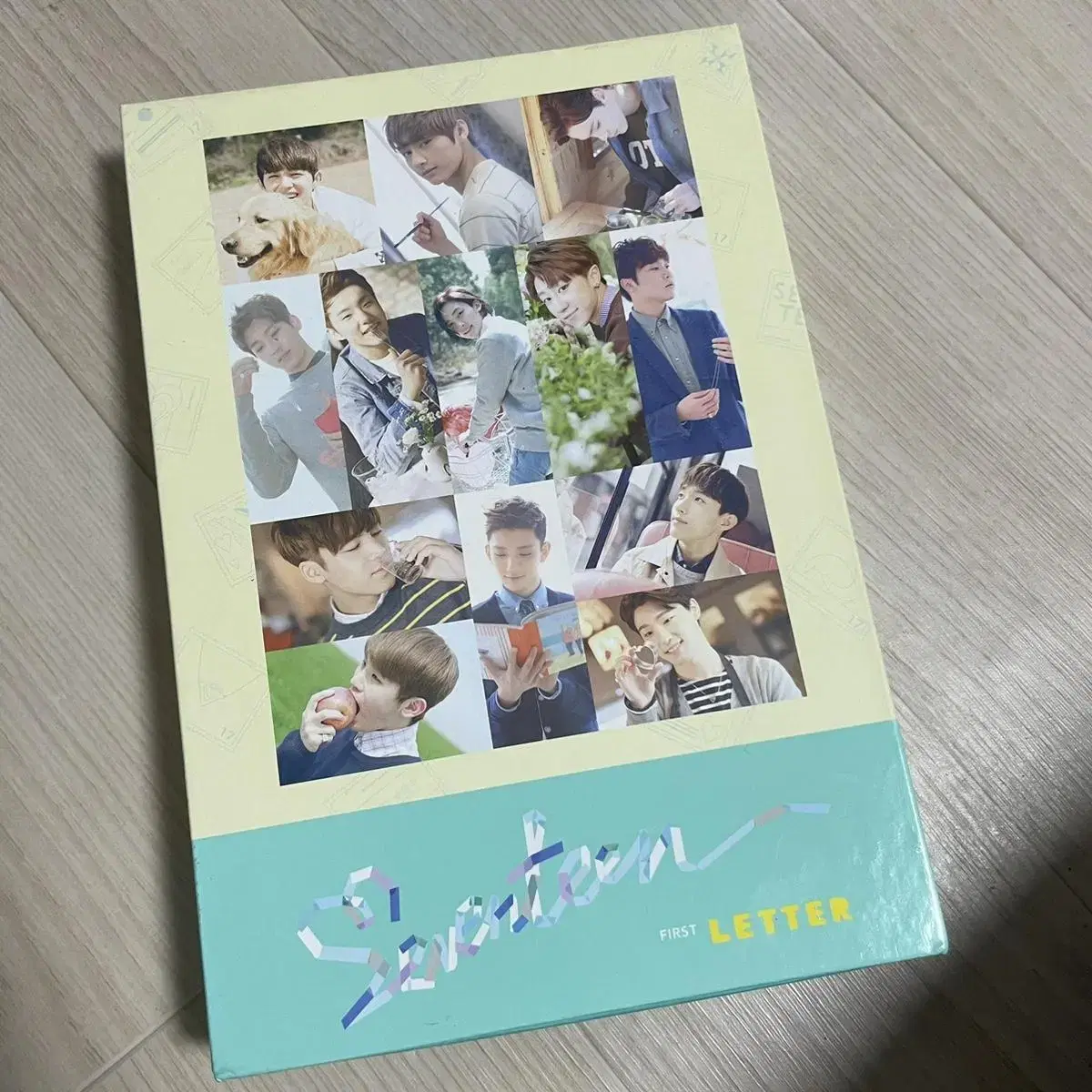 Seventeen pretty album letter version/ woozi pretty photocard